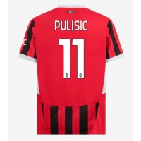 AC Milan Christian Pulisic #11 Hemmatröja 2024-25 Korta ärmar